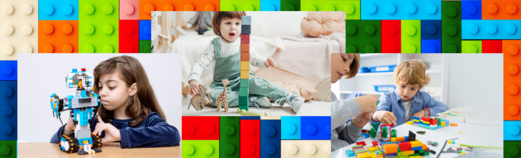 kids playing with legos 